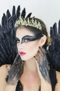 black swan halloween makeup jess bonilla