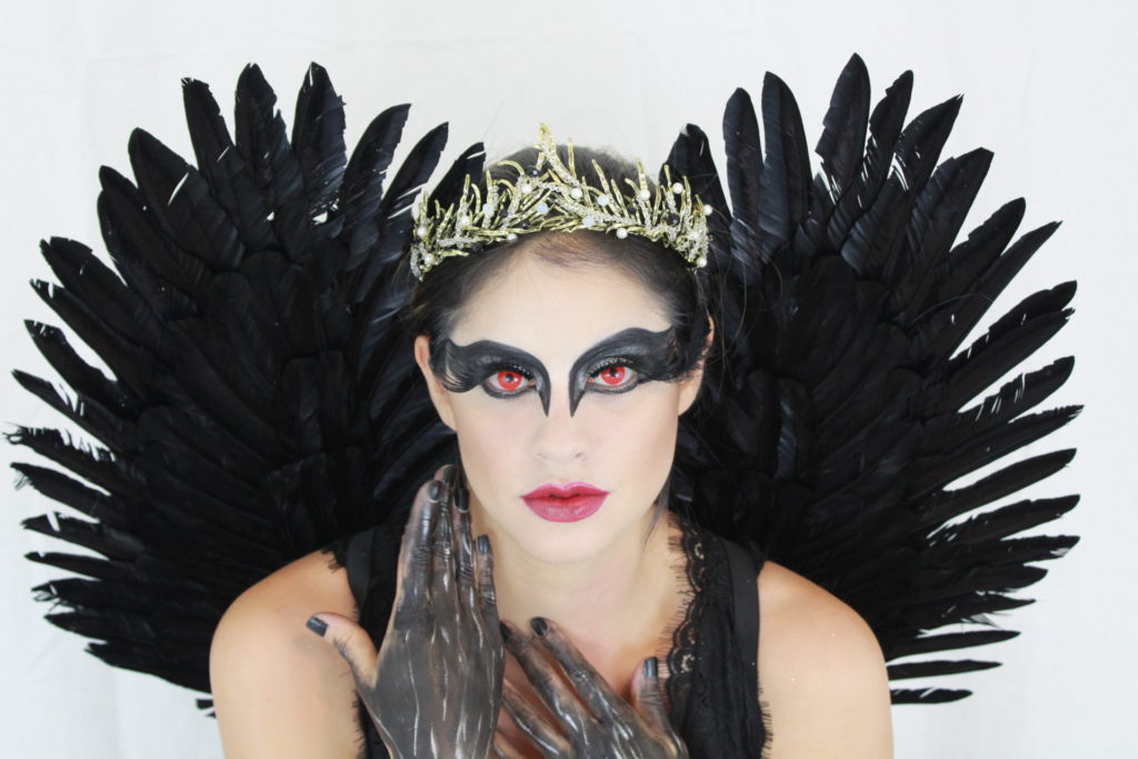 black swan halloween makeup jess bonilla