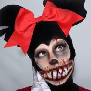 Creepy Minnie Mouse Halloween Makeup Ideas Jess Bonilla