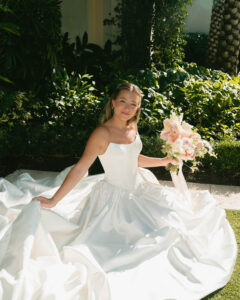 Cloud-skin bridal makeup