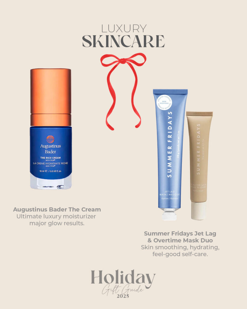 beauty holiday gift guide 2025 (luxury skincare)