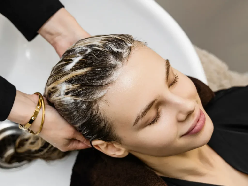 professional hair gloss treatment refreshing faded color